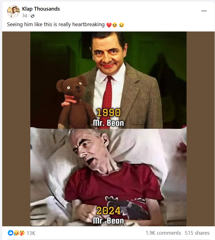 Rowan Atkinson Not Bedridden: The Truth Behind the Viral Photo